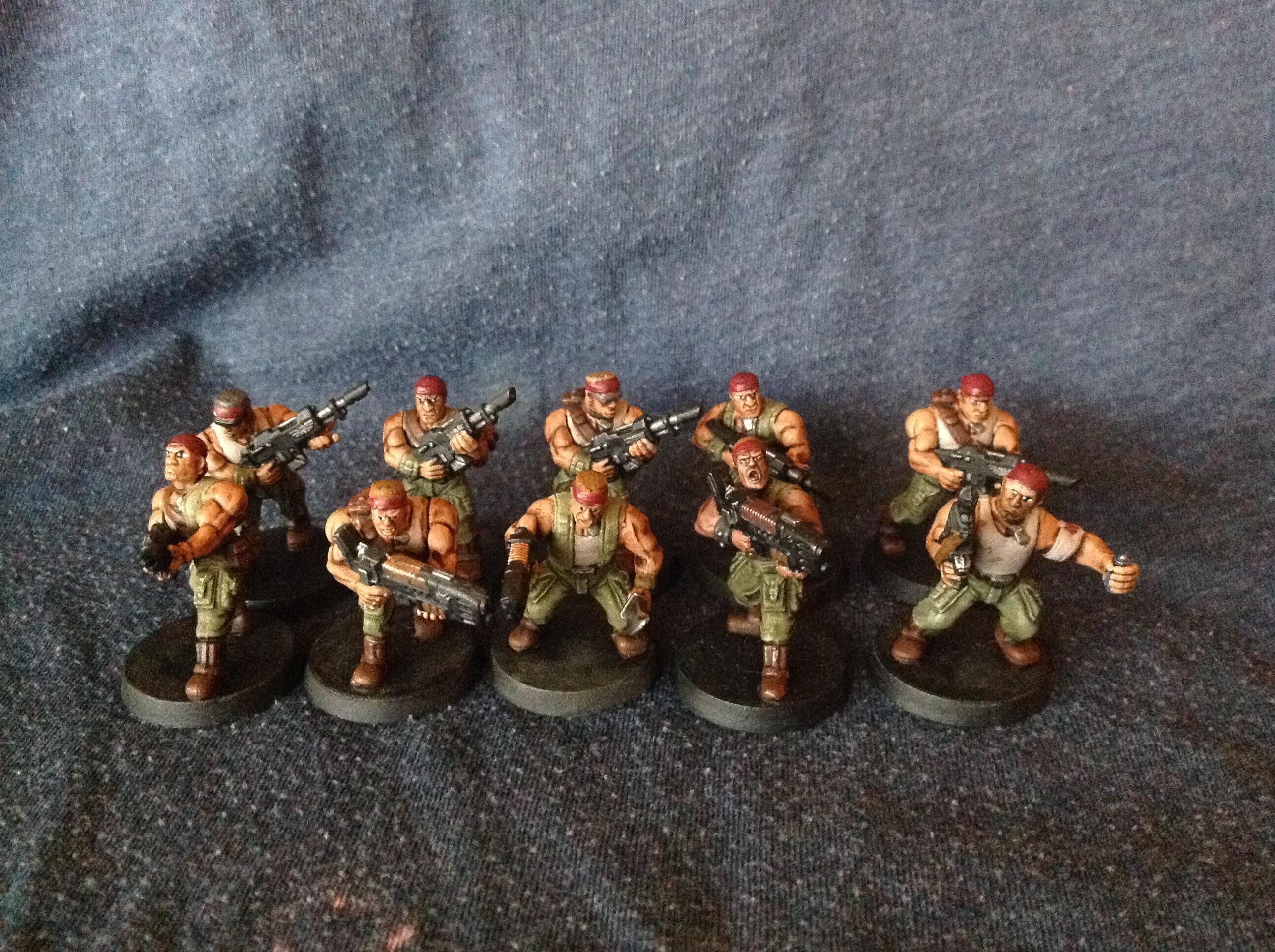 Catachan Orks, Catachans, Catachans Ork Imperial Guard, Imperial Guard